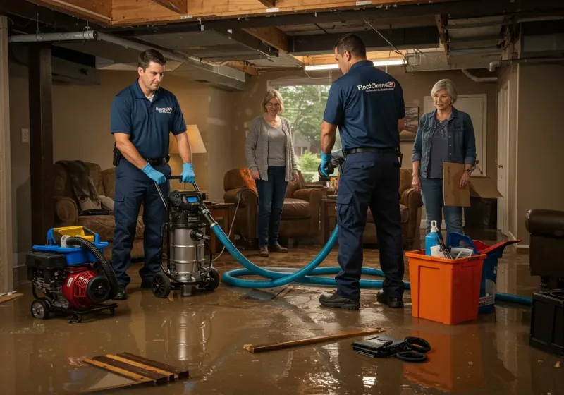 Basement Water Extraction and Removal Techniques process in Wilmerding, PA